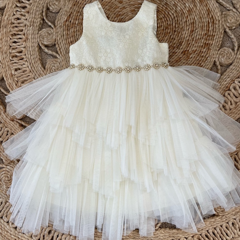 Couture Princess Ivory Tulle Dress